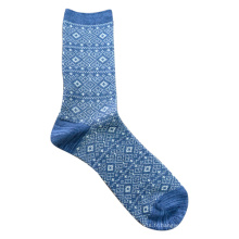 Chaussettes courtes d&#39;équipage de style national de style diamant modèle